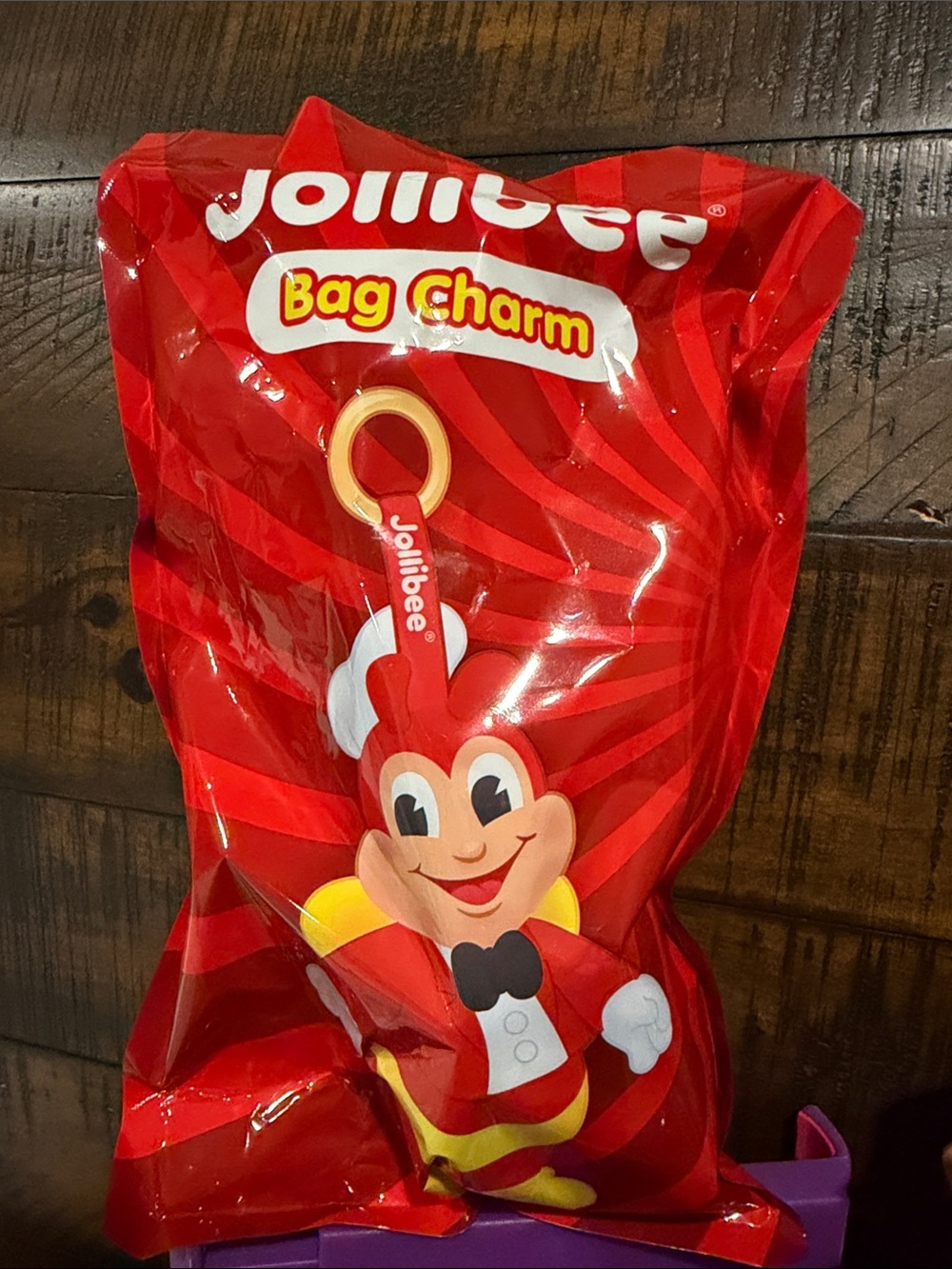 Jollibee Bag Charm - Mascot Keychain
